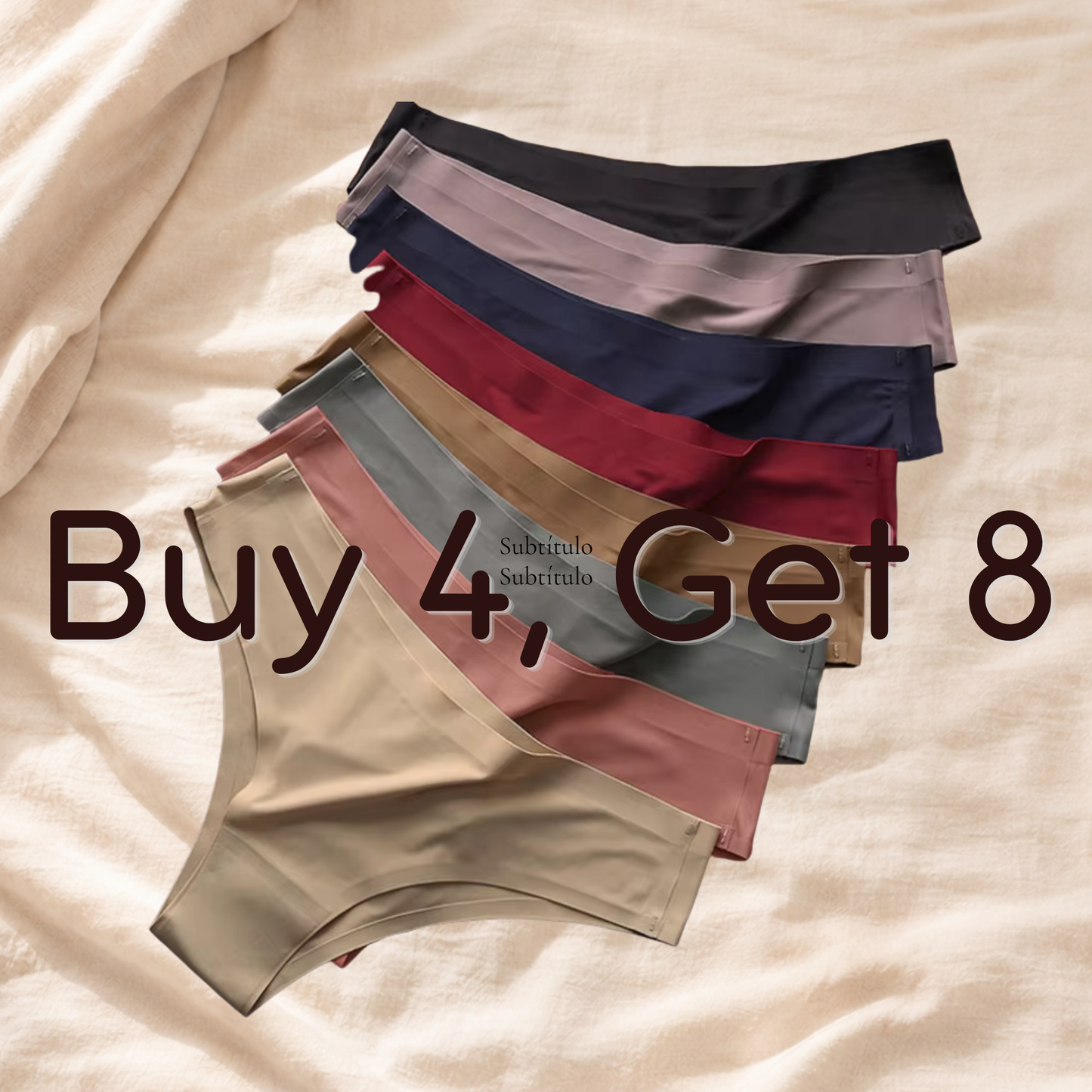 Laser-Cut Brazilian Knickers – Seamless & No VPL