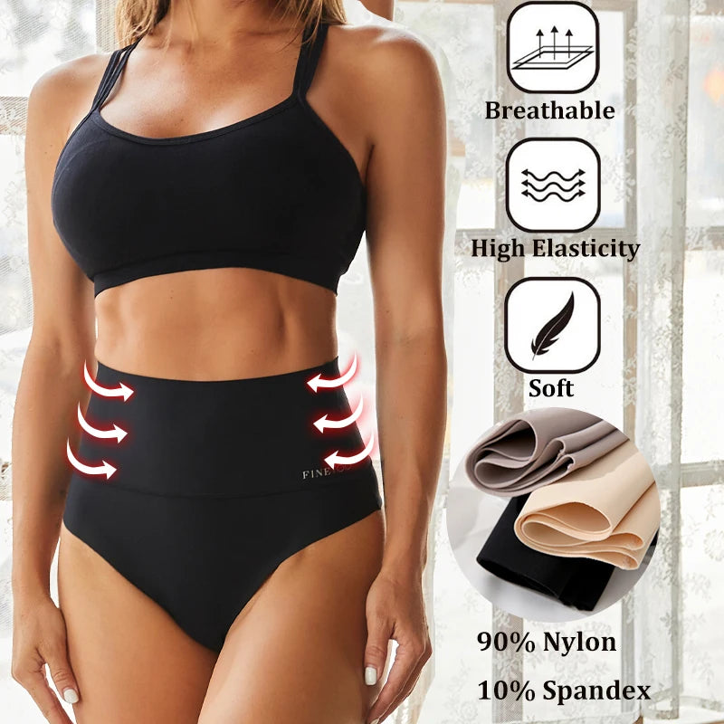 Women's Seamless High-Waist Shaping Thong