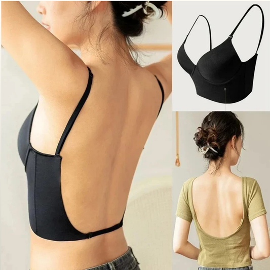 Luné| Women’s Invisible Deep U Plunge Bra