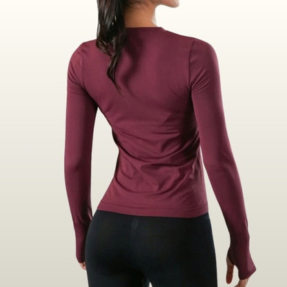 Luné | Long Sleeve Activewear Top – Lightweight & Breathable
