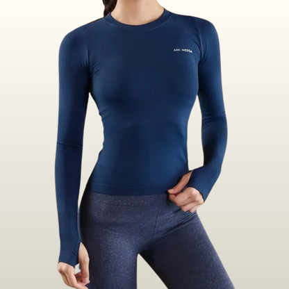Luné | Long Sleeve Activewear Top – Lightweight & Breathable