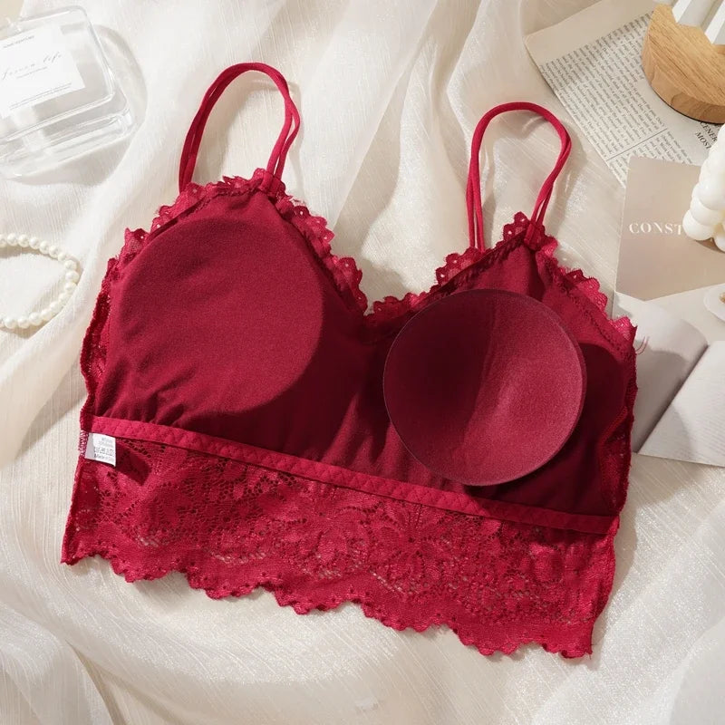 Wireless Lace Bra & Panty Set
