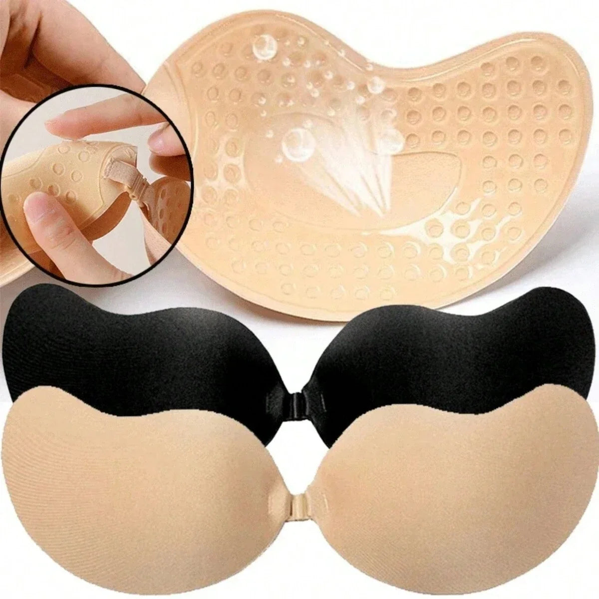 BREATHABLE NIPPLE AREA
The nipple area is adhesive-free, allowing the skin to breathe naturally.