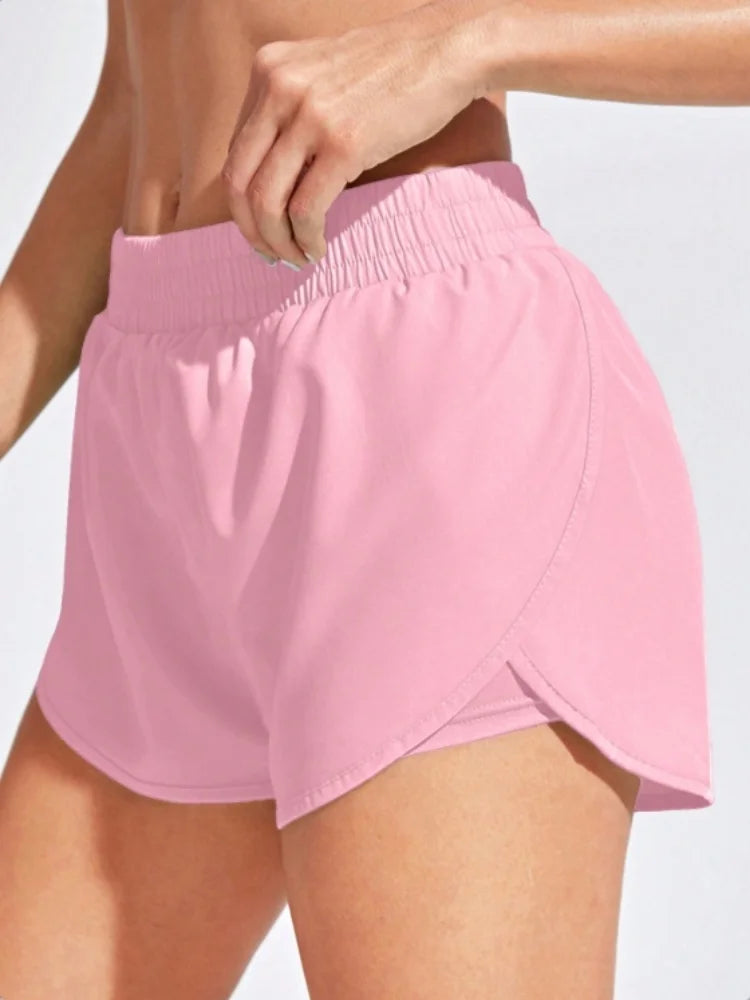 Luné | High-Waist Workout Shorts – Stretch & Sculpt