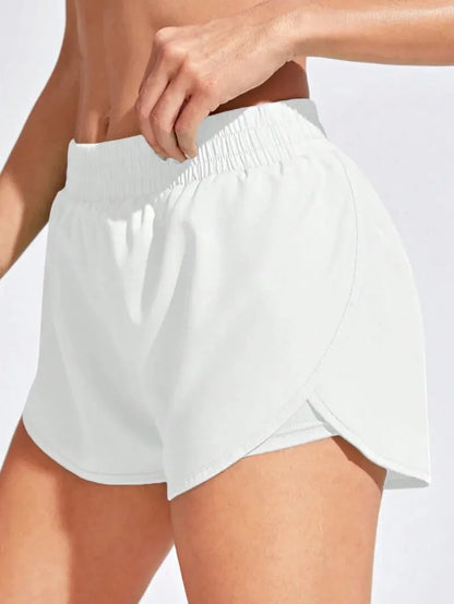 Luné | High-Waist Workout Shorts – Stretch & Sculpt