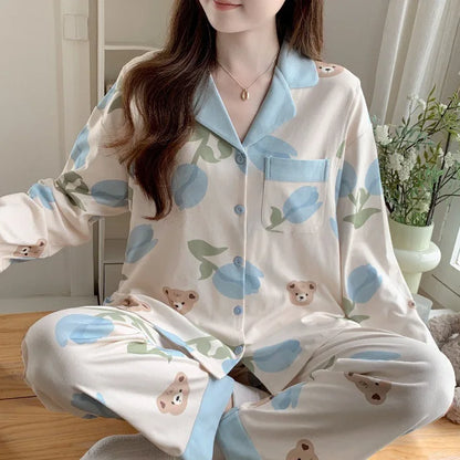 Luné | Maternity & Nursing Pyjama Set – Soft Breastfeeding Sleepwear