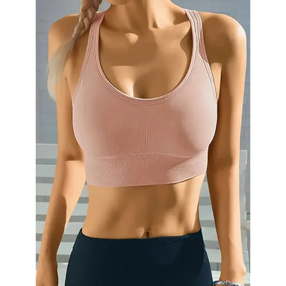 Luné | Seamless Sports Bra Tank – Breathable & Supportive
