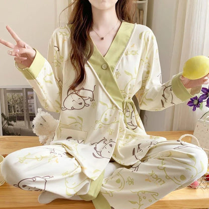 Luné | Maternity & Nursing Pyjama Set – Soft Breastfeeding Sleepwear