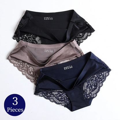 Buy 2 Get 1 Free | Lace Briefs Set | Women's Underwear