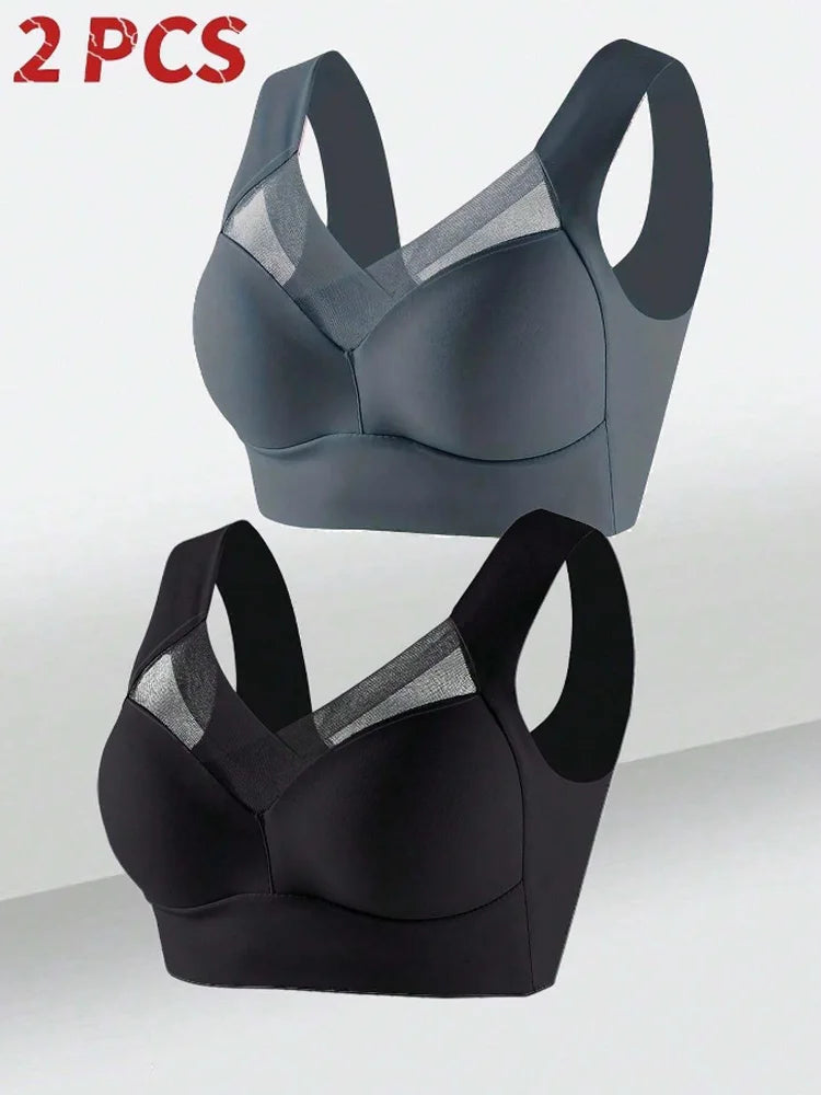 Buy 1, Get 1 Free | Women's Lace Sport Bra | Wire-Free